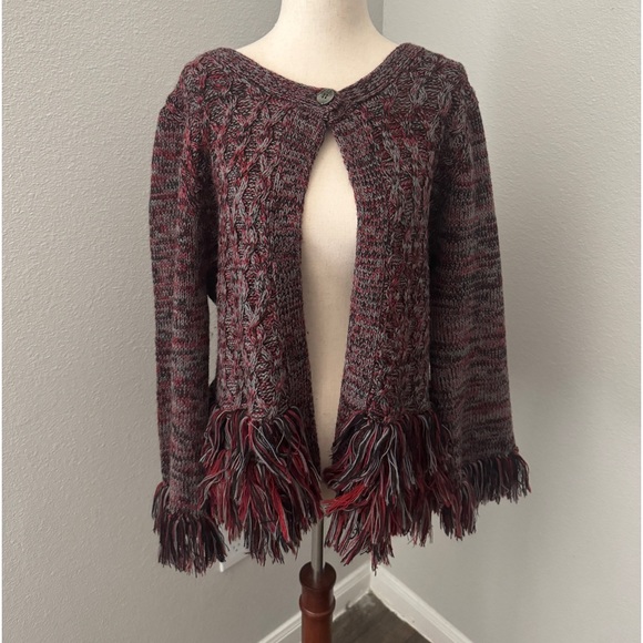 Y2K Cape Knit Sweater - Picture 2 of 6